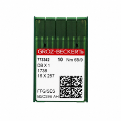 NEEDLES GROZ-BECKERT DBX1 - 1738- 16X257 - (1PK - 10 NEEDLES)