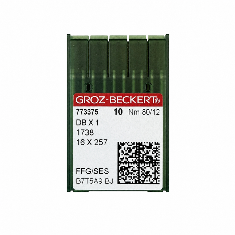 NEEDLES GROZ-BECKERT DBX1 - 1738- 16X257 - (1PK - 10 NEEDLES)