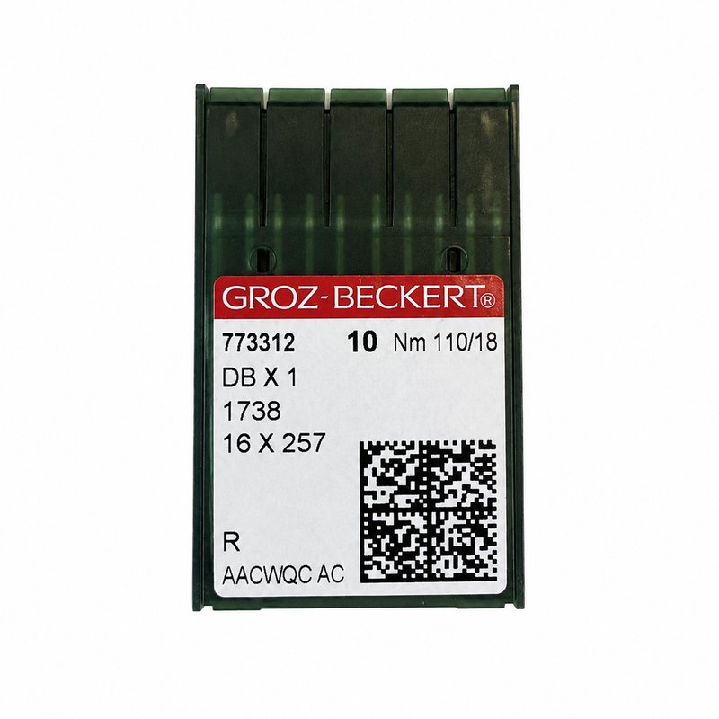 NEEDLES GROZ-BECKERT DBX1 - 1738- 16X257 - (1PK - 10 NEEDLES)