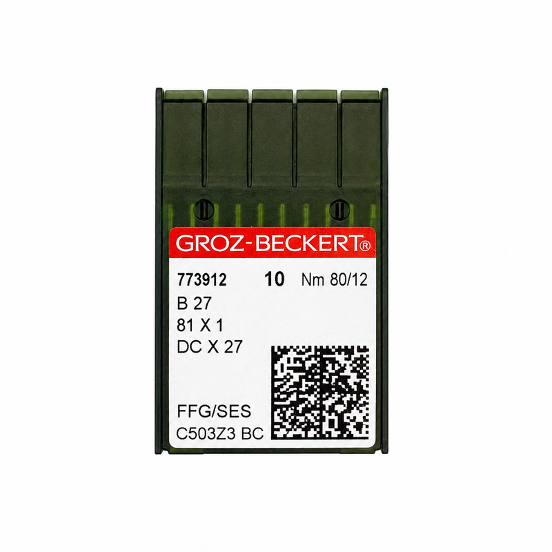 NEEDLES GROZ-BECKERT B-27 - 81 X 1 DC X 27 (1PK - 10 NEEDLES)