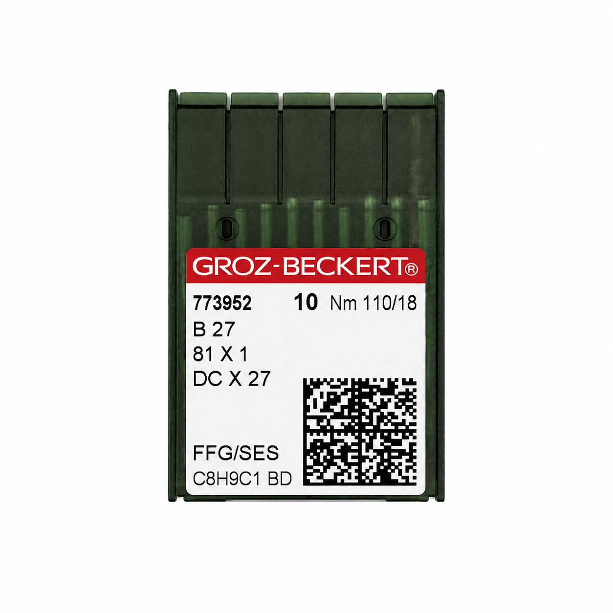 NEEDLES GROZ-BECKERT B-27 - 81 X 1 DC X 27 (1PK - 10 NEEDLES)