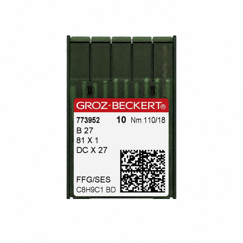 NEEDLES GROZ-BECKERT B-27 - 81 X 1 DC X 27 (1PK - 10 NEEDLES)