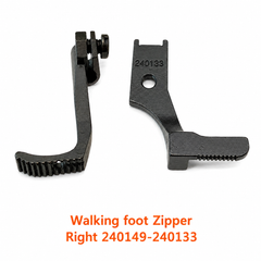 Walking foot Zipper Right/Left Set