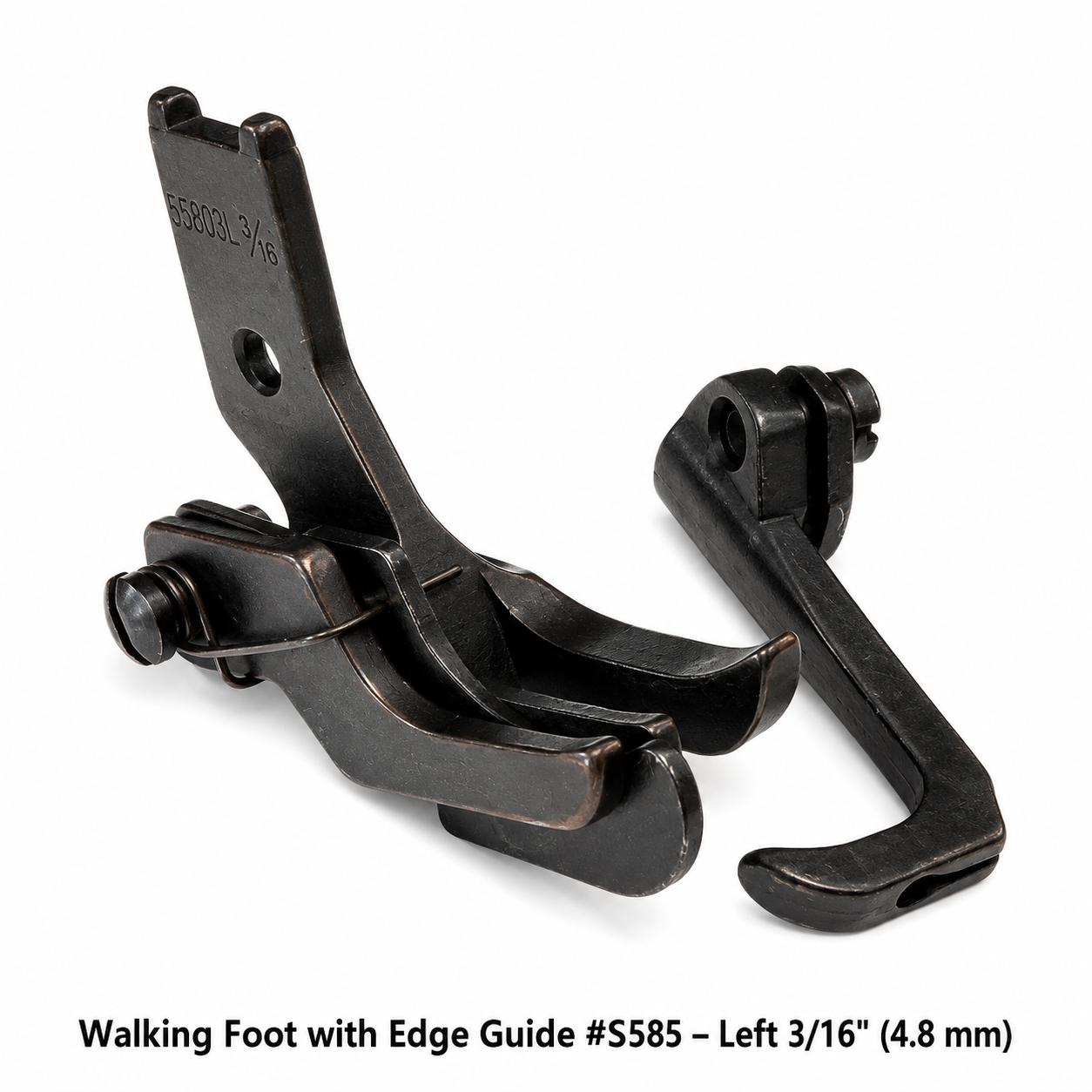 Walking foot with Right/Left edge guide #S585