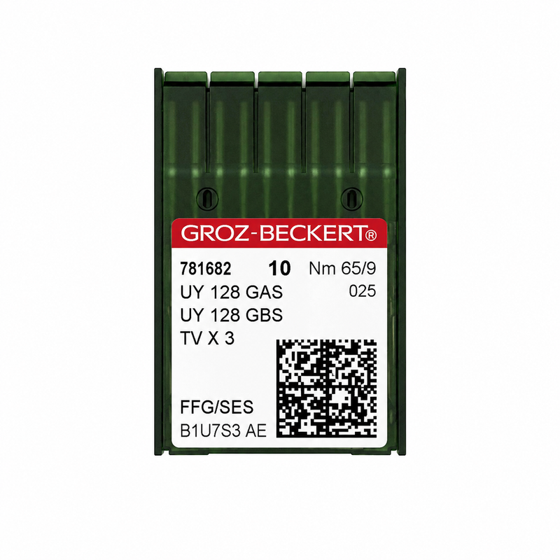 NEEDLES GROZ-BECKERT UY-128 GAS - TV X 3 (1PK - 10 NEEDLES)
