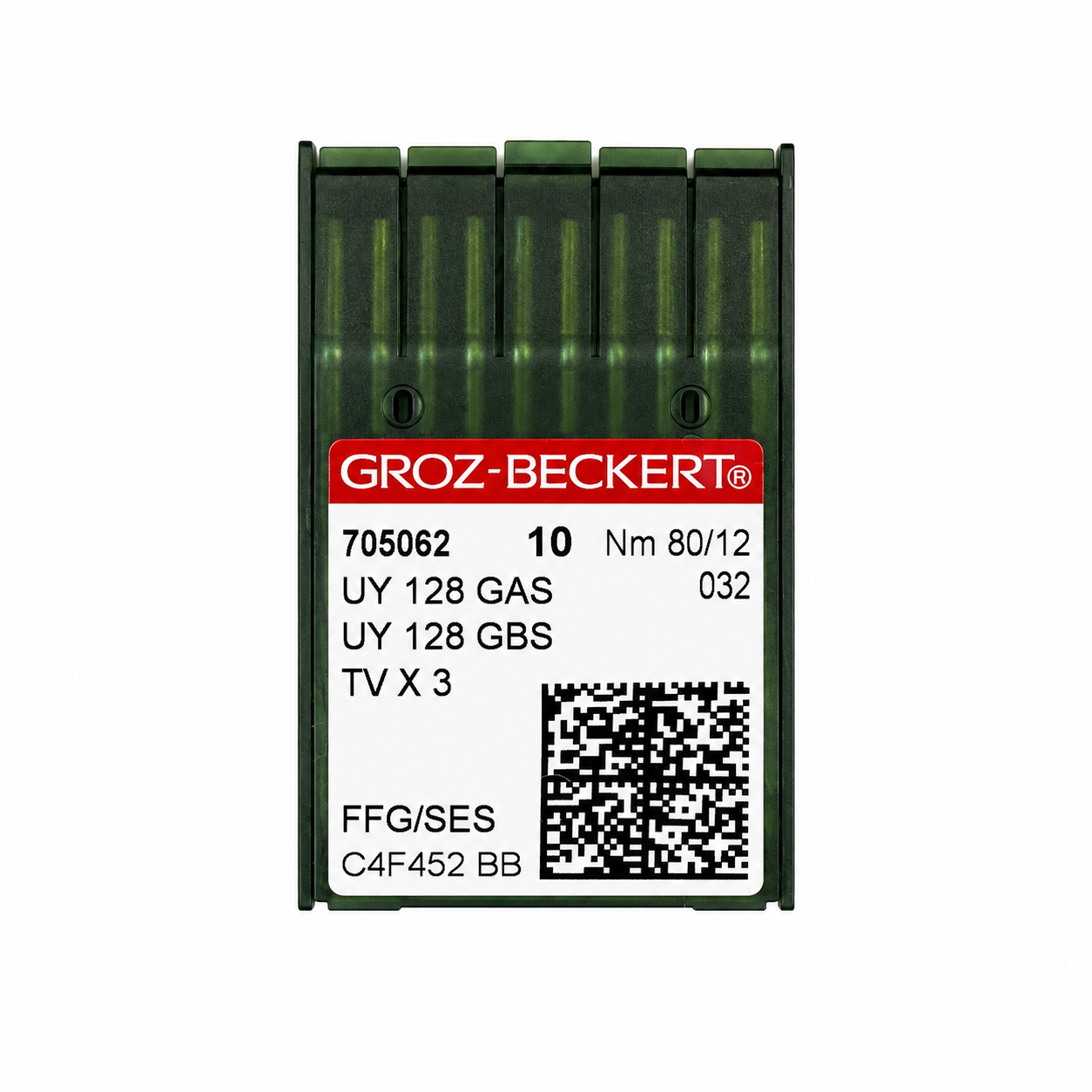 NEEDLES GROZ-BECKERT UY-128 GAS - TV X 3 (1PK - 10 NEEDLES)