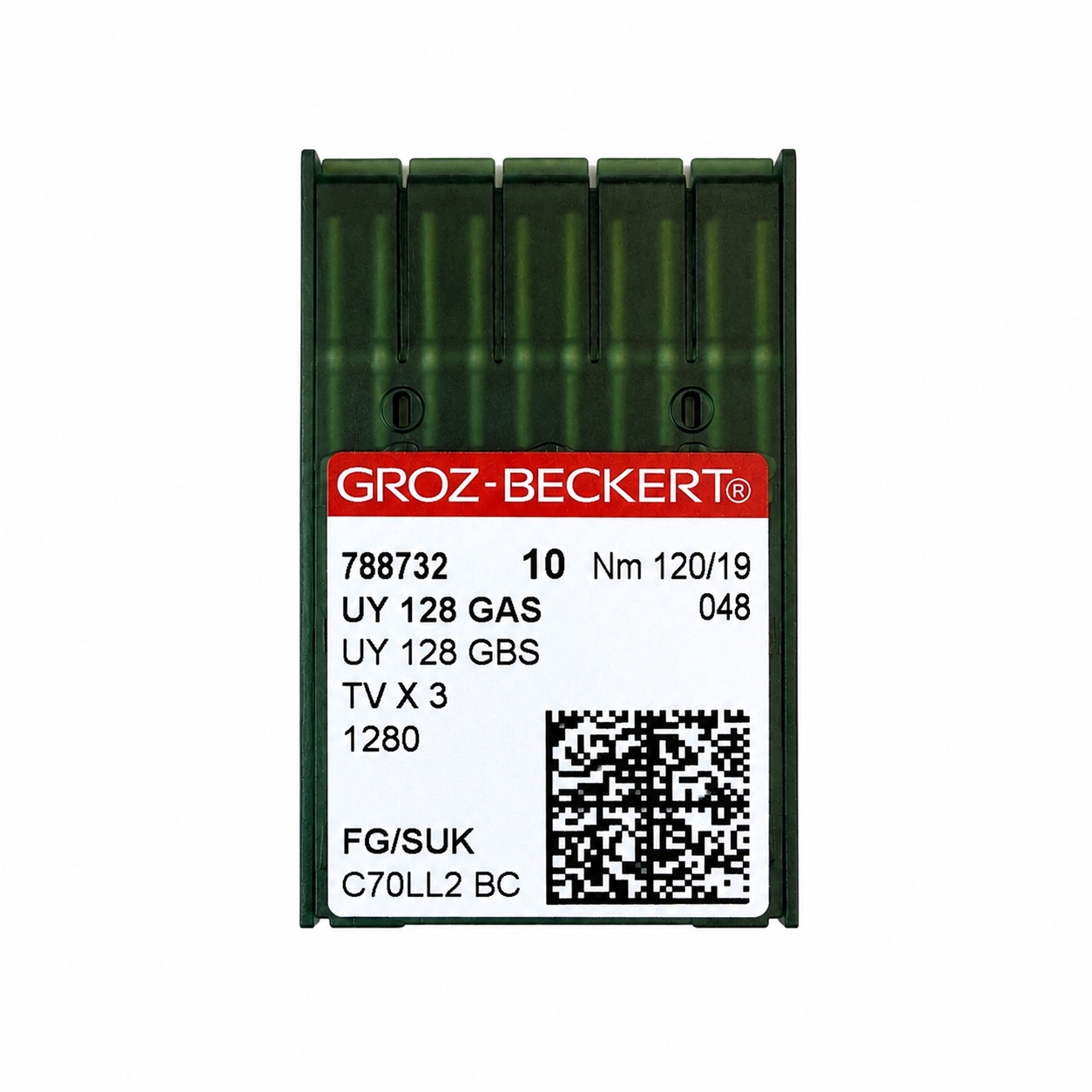 NEEDLES GROZ-BECKERT UY-128 GAS - TV X 3 (1PK - 10 NEEDLES)