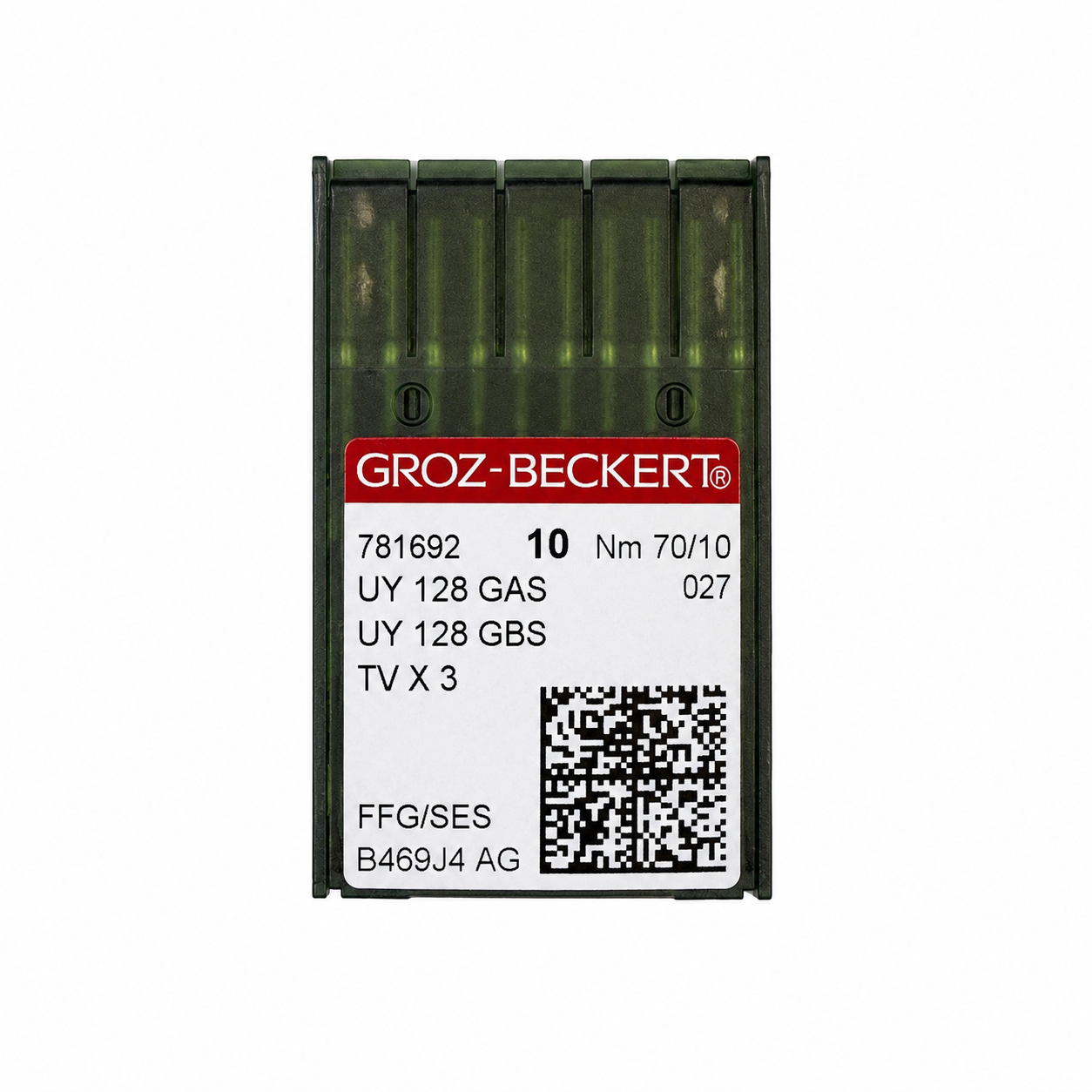 NEEDLES GROZ-BECKERT UY-128 GAS - TV X 3 (1PK - 10 NEEDLES)