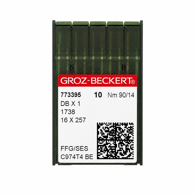 NEEDLES GROZ-BECKERT DBX1 - 1738- 16X257 - (1PK - 10 NEEDLES)