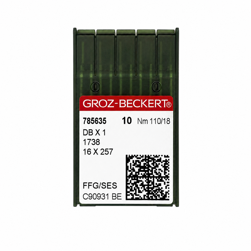 NEEDLES GROZ-BECKERT DBX1 - 1738- 16X257 - (1PK - 10 NEEDLES)