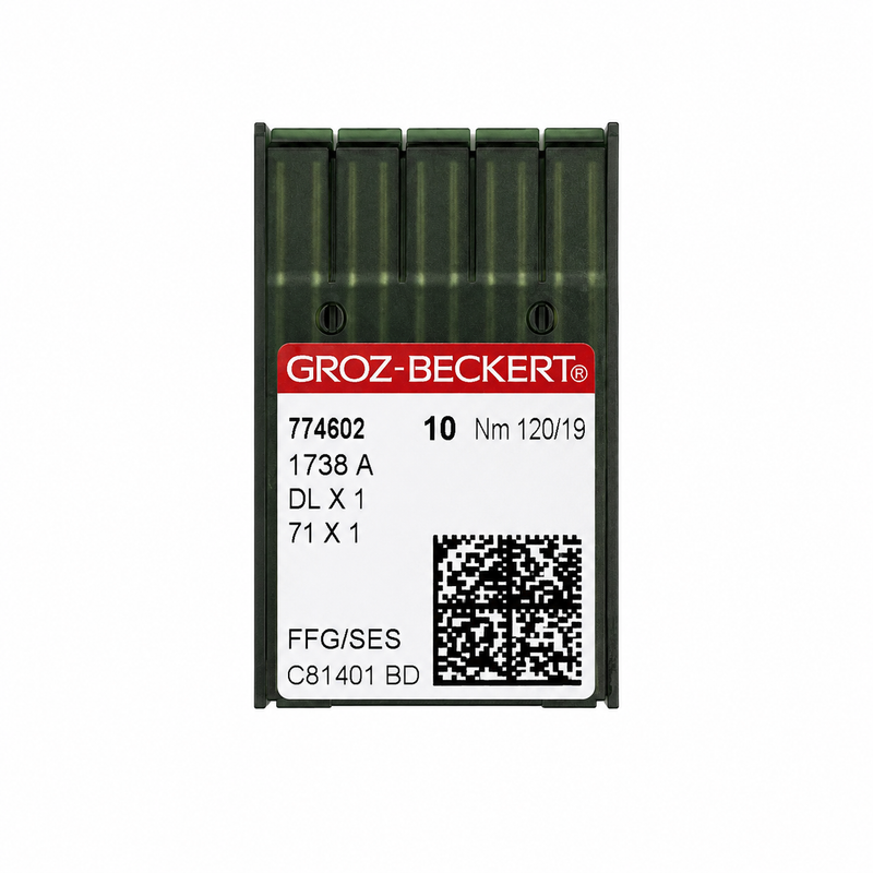NEEDLES GROZ-BECKERT DBX1 - 1738- 16X257 - (1PK - 10 NEEDLES)