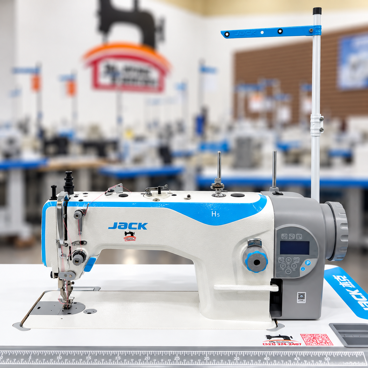 JACK® H5-CZ-4 Direct Drive Walking Foot Industrial Sewing Machine