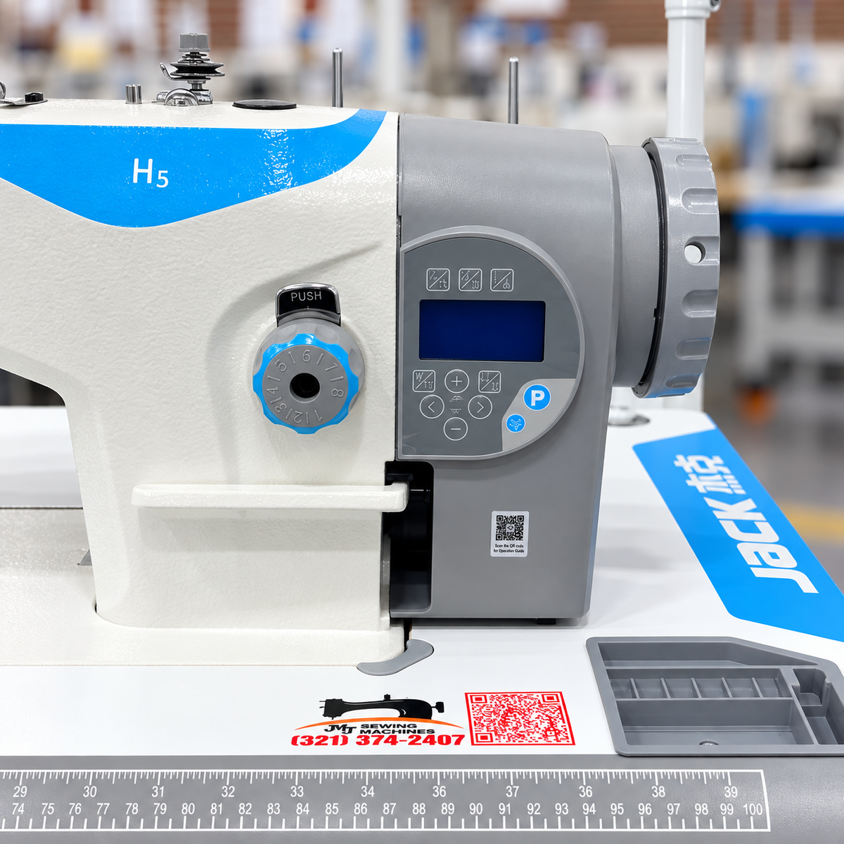 JACK® H5-CZ-4 Direct Drive Walking Foot Industrial Sewing Machine