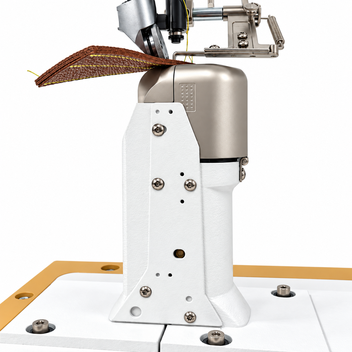 JACK® JK-S7-91-T Single Needle Post-Bed Triple Feed Industrial Lockstitch Sewing Machine – Complete with Table & Stand
