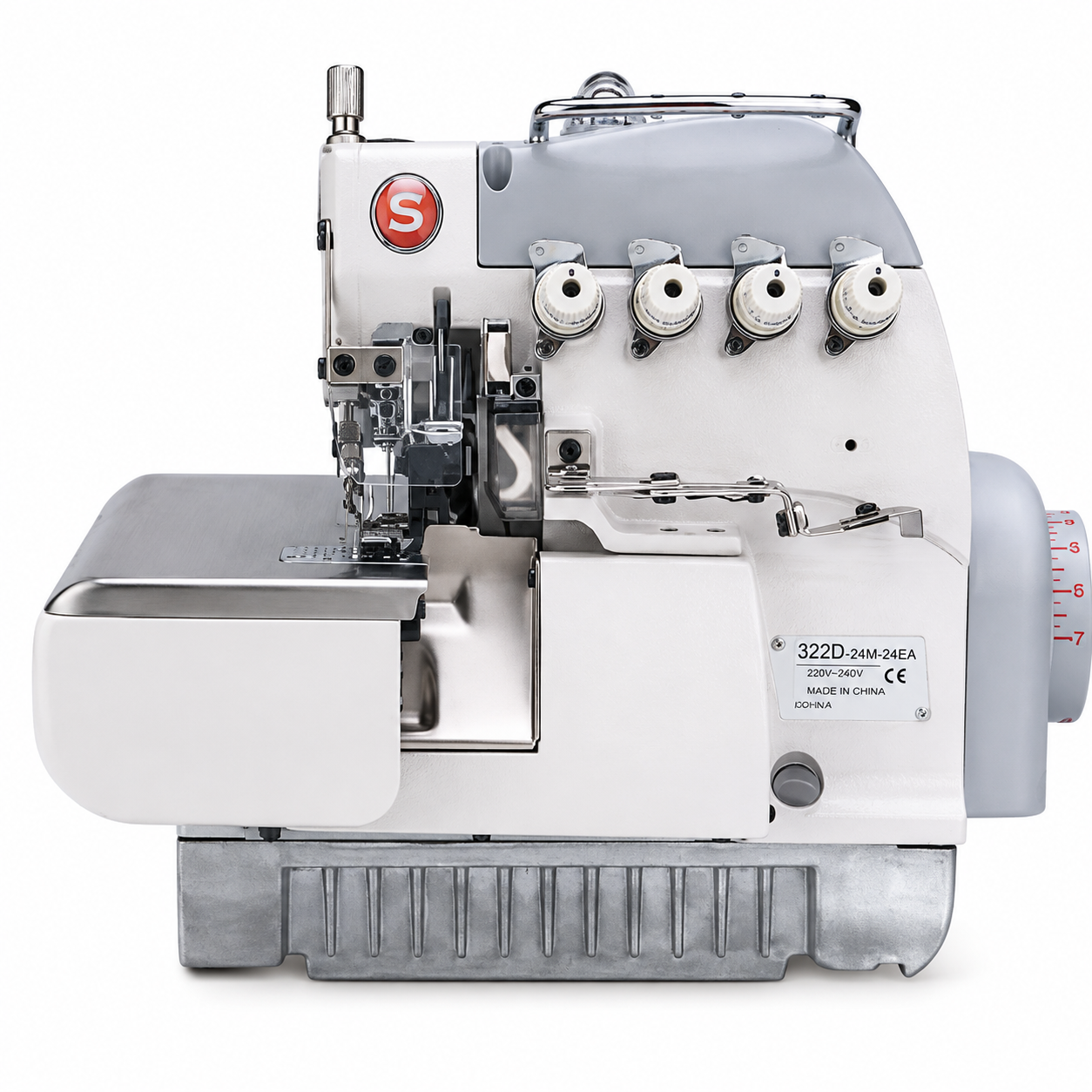 SINGER® 322D-241M-24 Industrial Overlock Sewing Machine – Complete with Table & Stand