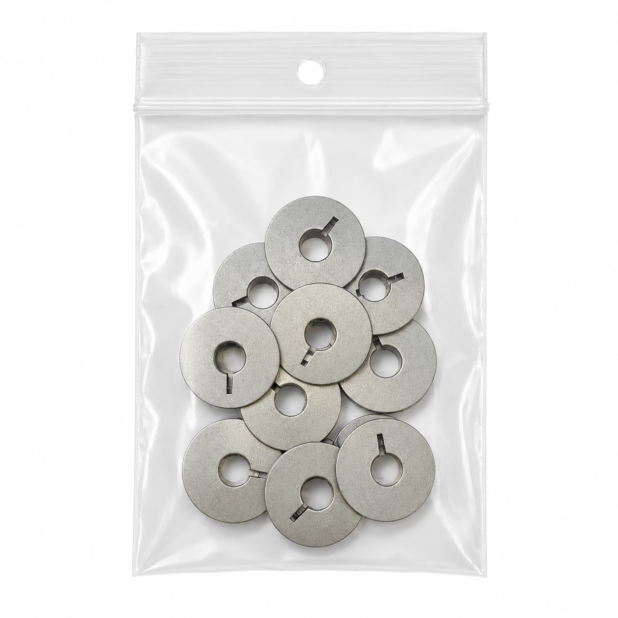 BOBBIN ALUMINUM 55623A (PACK OF 10 BOBBINS) for A5e, F5, A4, A2,CONSEW-7360,JUKI-DDL8700,DDL9000,DDL8000,