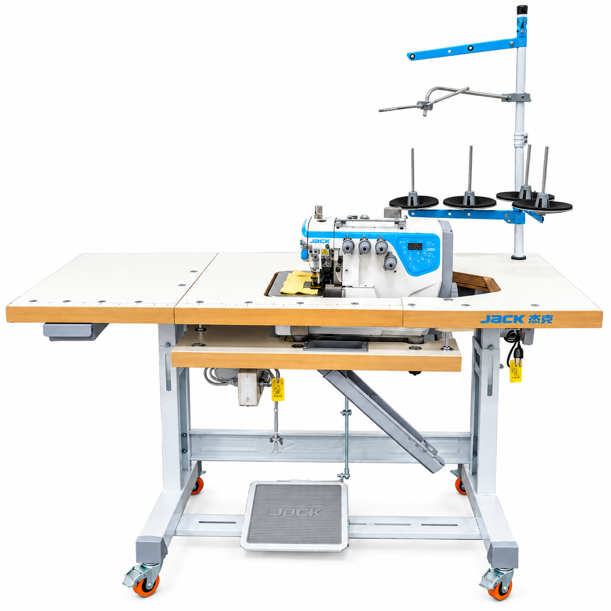 JACK® JK-C3-4-M03/333 Industrial High Speed Automatic Overlock Machine