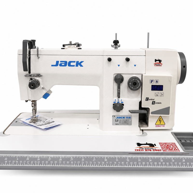 JACK® JK20U-63Q - Single Needle Drop Feed Zig-Zag Lockstitch