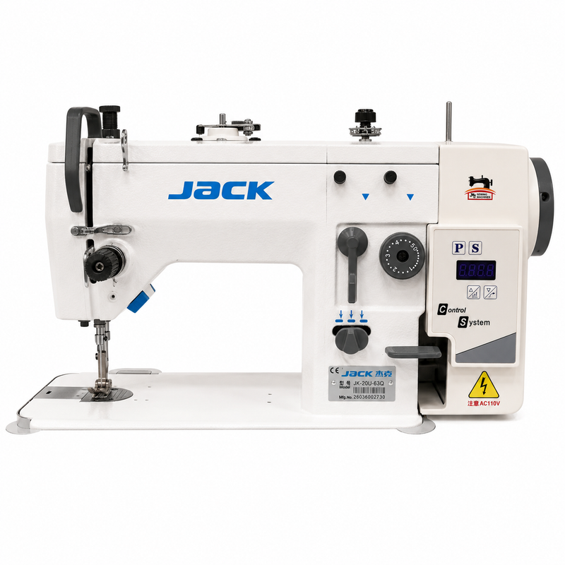 JACK® JK20U-63Q - Single Needle Drop Feed Zig-Zag Lockstitch