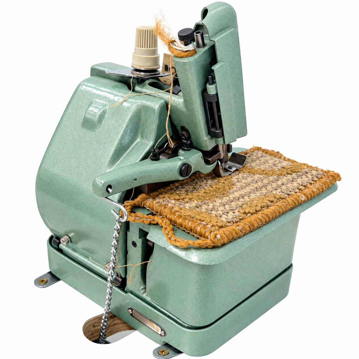 JACK® JK-T109 Industrial Carpet Overlock Sewing Machine – Complete with Table & Stand