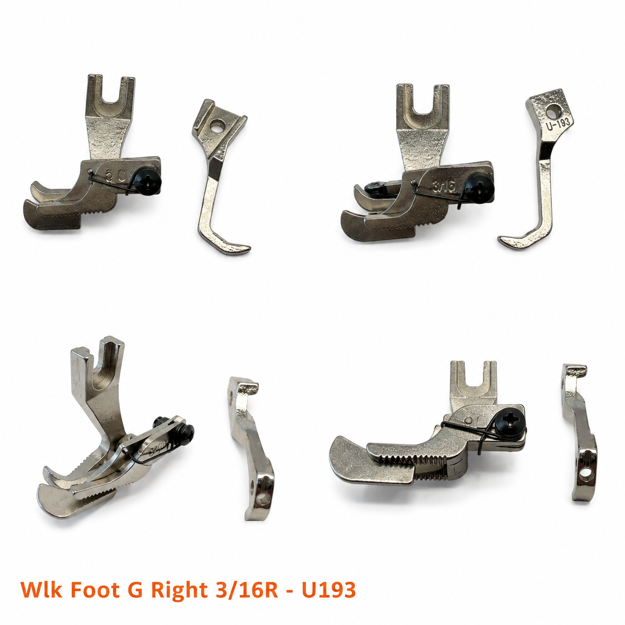 Walking Foot Guide Presser, Right/Left Edge Guide for Industrial Sewing Machine