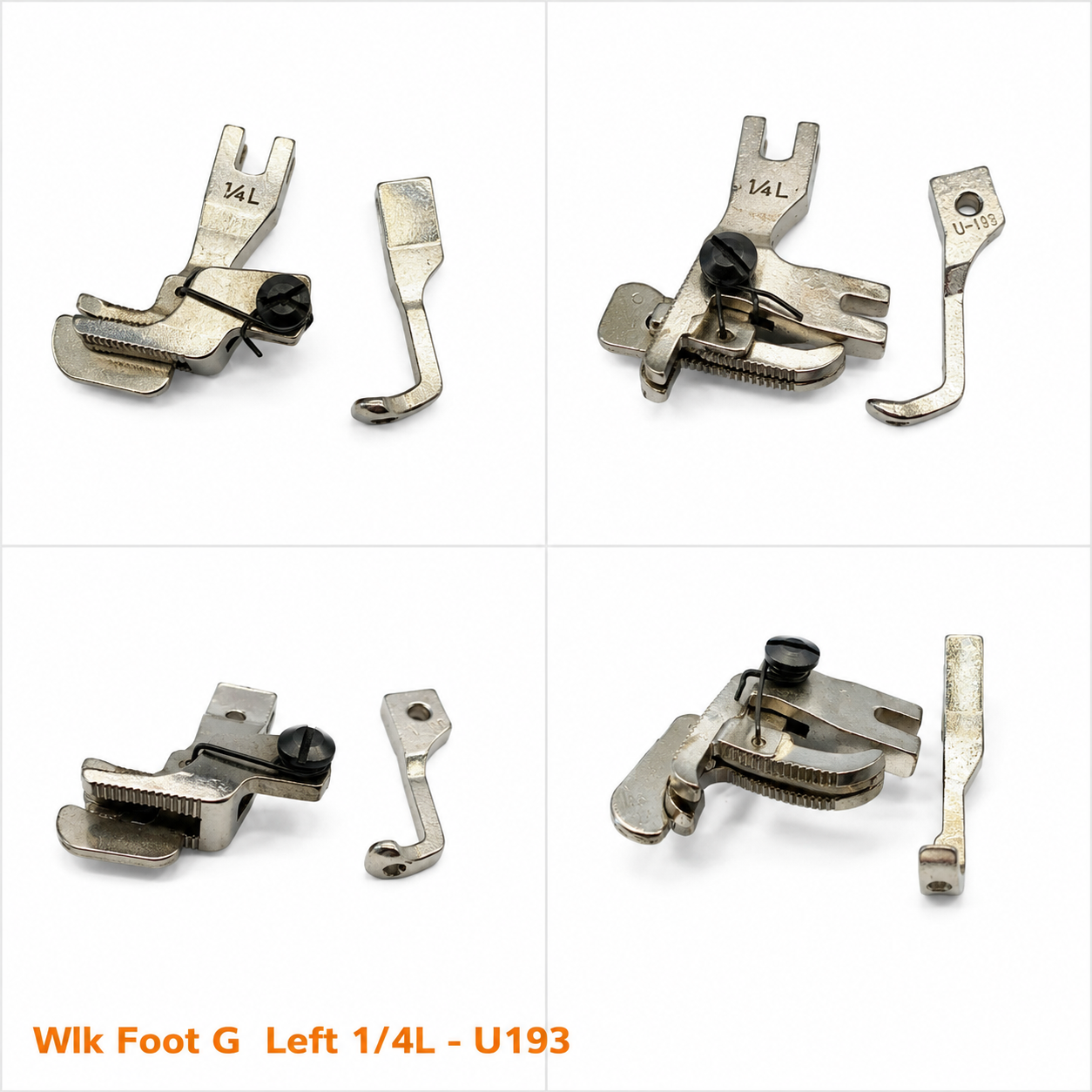 Walking Foot Guide Presser, Right/Left Edge Guide for Industrial Sewing Machine