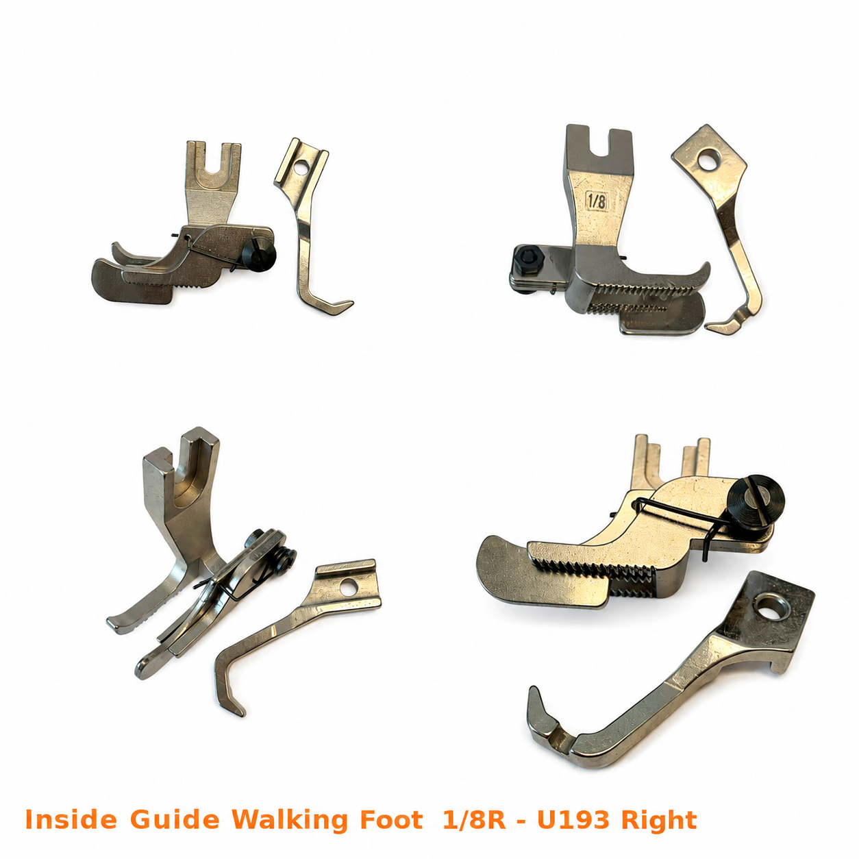 Walking Foot Guide Presser, Right/Left Edge Guide for Industrial Sewing Machine