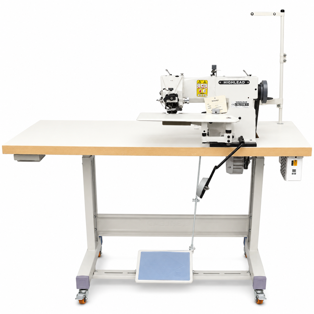 HIGHLEAD® GL13118-1 Cylinder Bed Blindstitch Industrial Sewing Machine