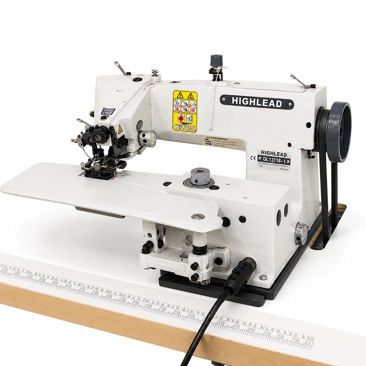 HIGHLEAD® GL13118-1 Cylinder Bed Blindstitch Industrial Sewing Machine