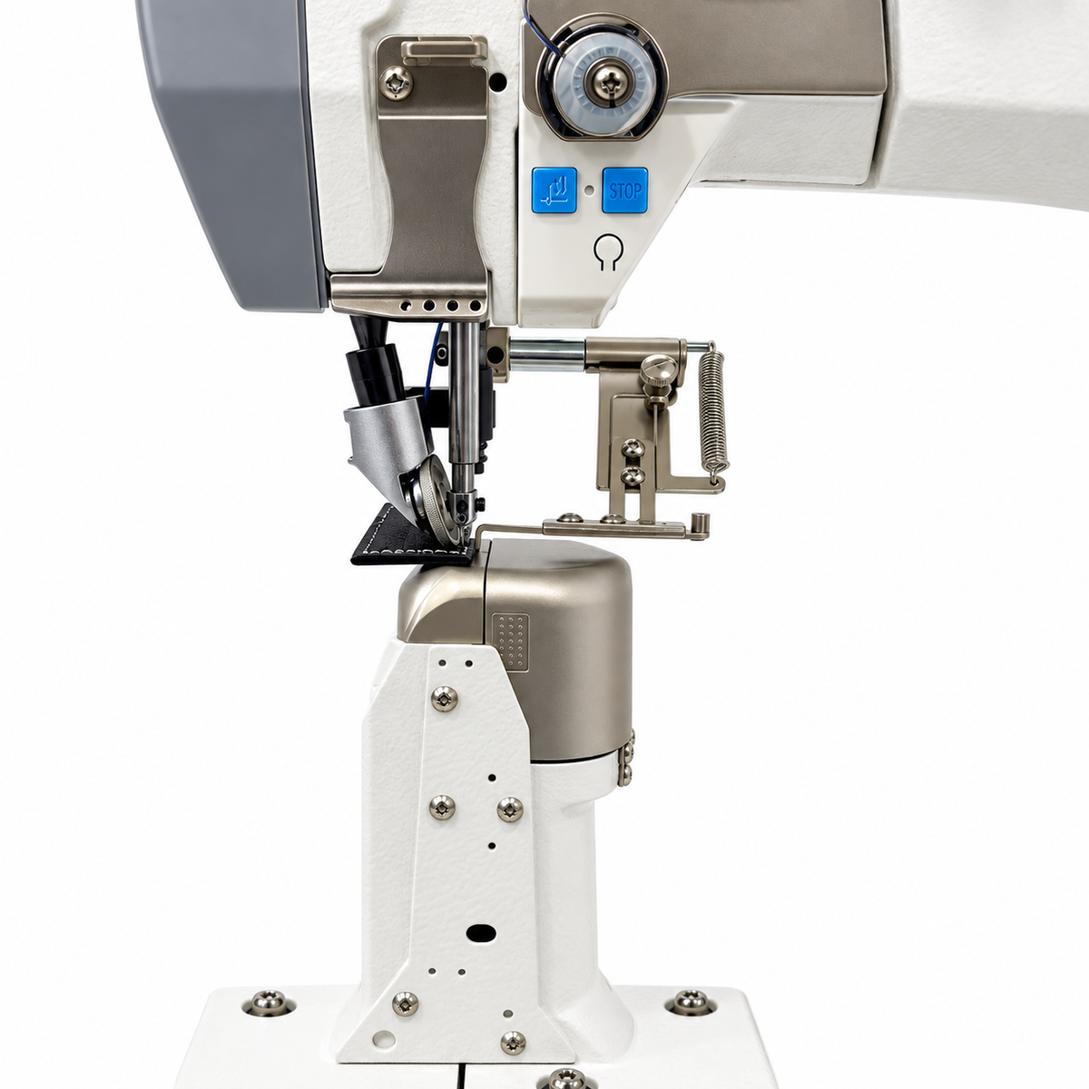 JACK® JK-6591C Direct Drive Roller Feed Post-Bed Industrial Sewing Machine – Complete with Table & Stand