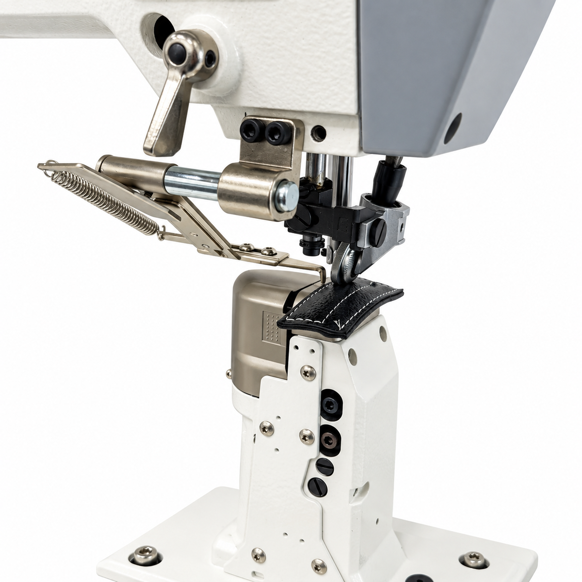 JACK® JK-6591C Direct Drive Roller Feed Post-Bed Industrial Sewing Machine – Complete with Table & Stand