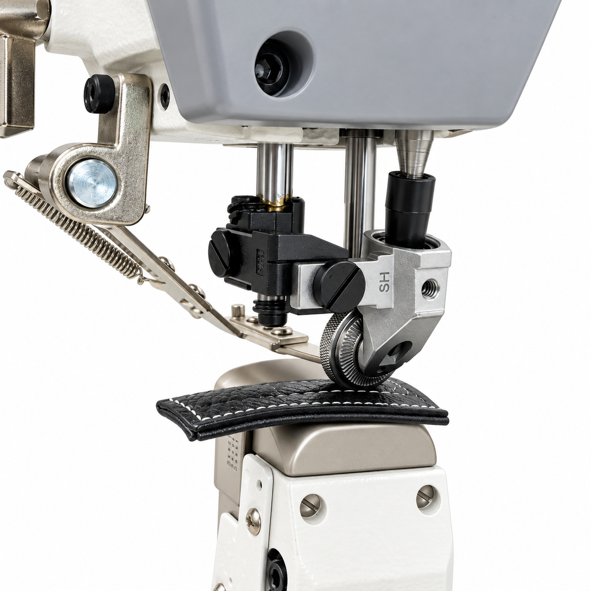 JACK® JK-6591C Direct Drive Roller Feed Post-Bed Industrial Sewing Machine – Complete with Table & Stand