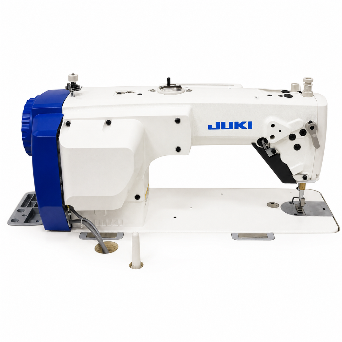 JUKI® DDL-8000A Single Needle Direct Drive Fully Automatic Drop Feed Industrial Lockstitch Sewing Machine – Complete with Table & Stand