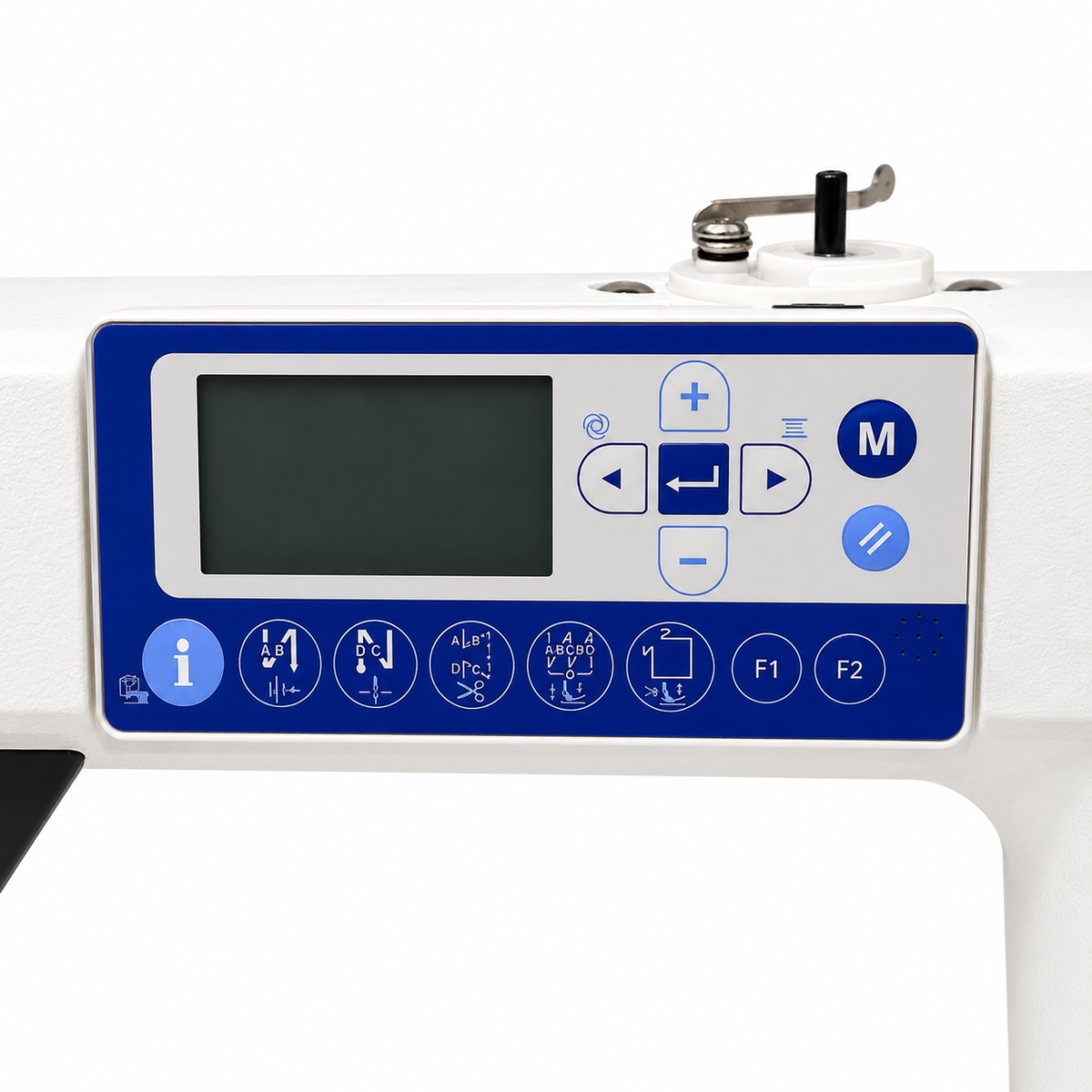 JUKI® DDL-8000A Single Needle Direct Drive Fully Automatic Drop Feed Industrial Lockstitch Sewing Machine – Complete with Table & Stand