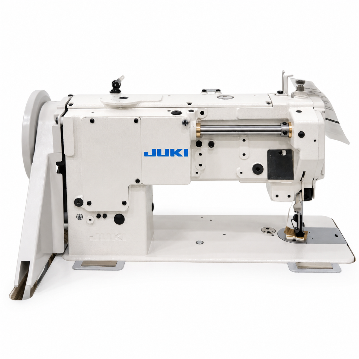 JUKI® DNU-1541S Single Needle Heavy-Duty Unison Feed Walking Foot Industrial Sewing Machine – Complete with Table & Stand