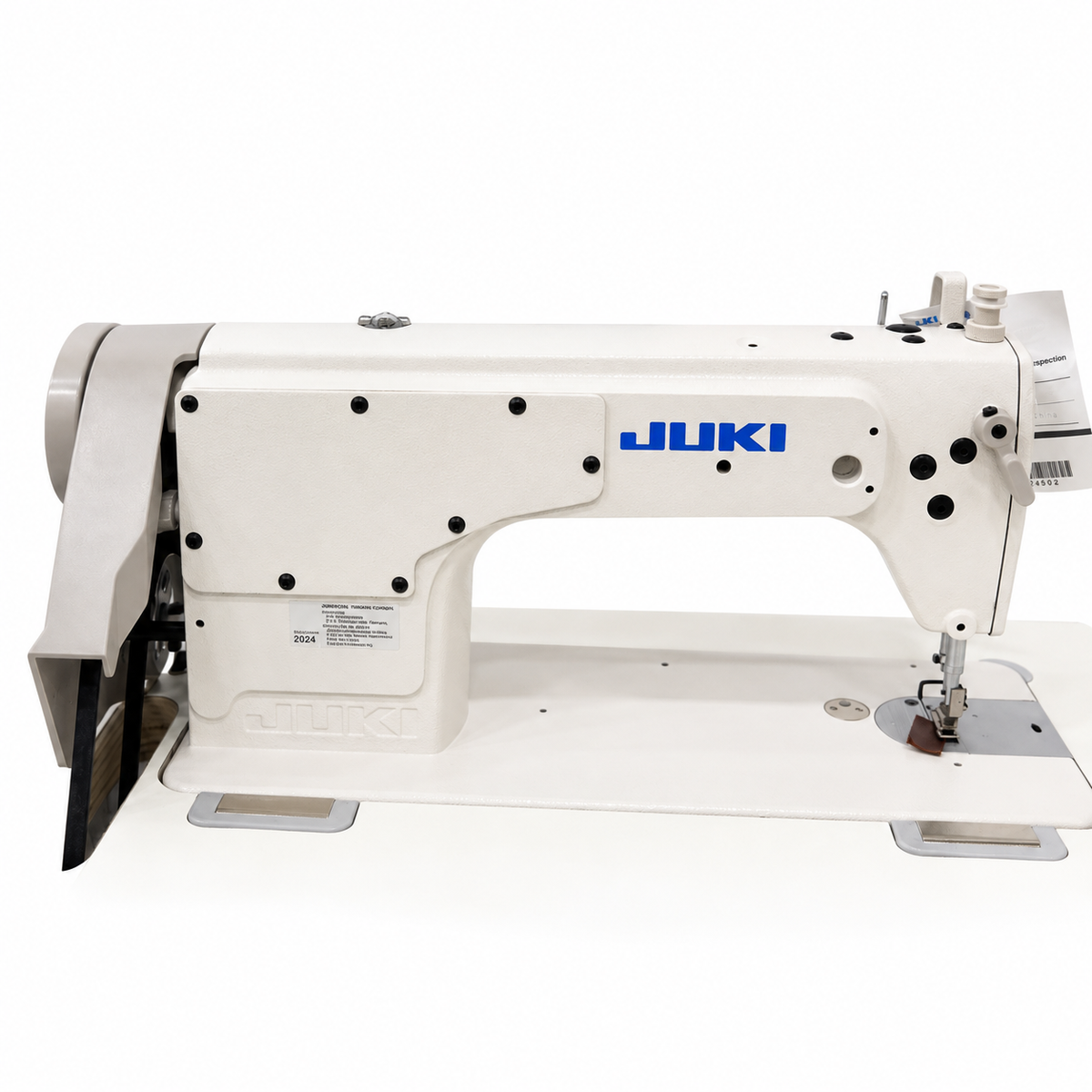 JUKI® DDL-8700 Single Needle Industrial Lockstitch Sewing Machine with Servo Motor – Complete with Table & Stand