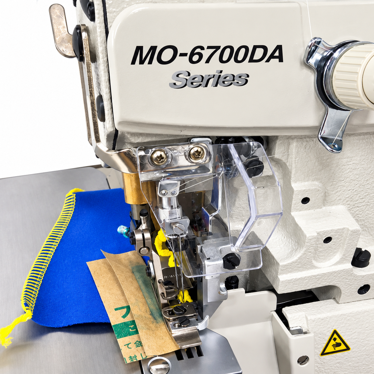 JUKI® MO-6714DA-BE6-40H 4-Thread Industrial Overlock Sewing Machine – Complete with Table & Stand