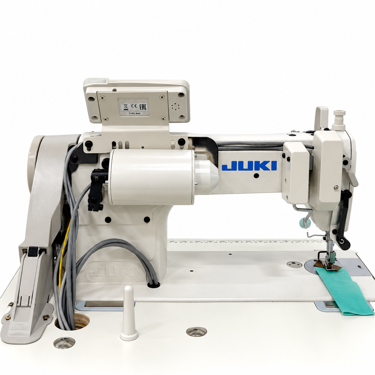 JUKI® DDL-8700-7WB Automatic Single Needle Industrial Lockstitch Sewing Machine – Complete with Table & Stand