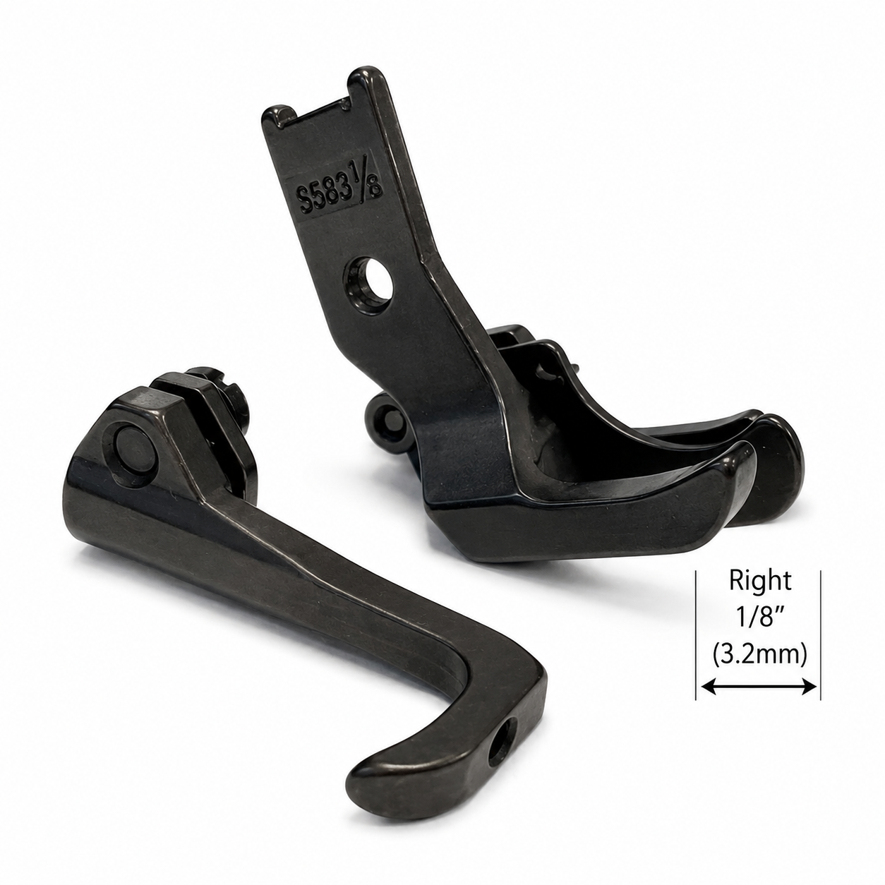Walking foot with Right/Left edge guide #S585