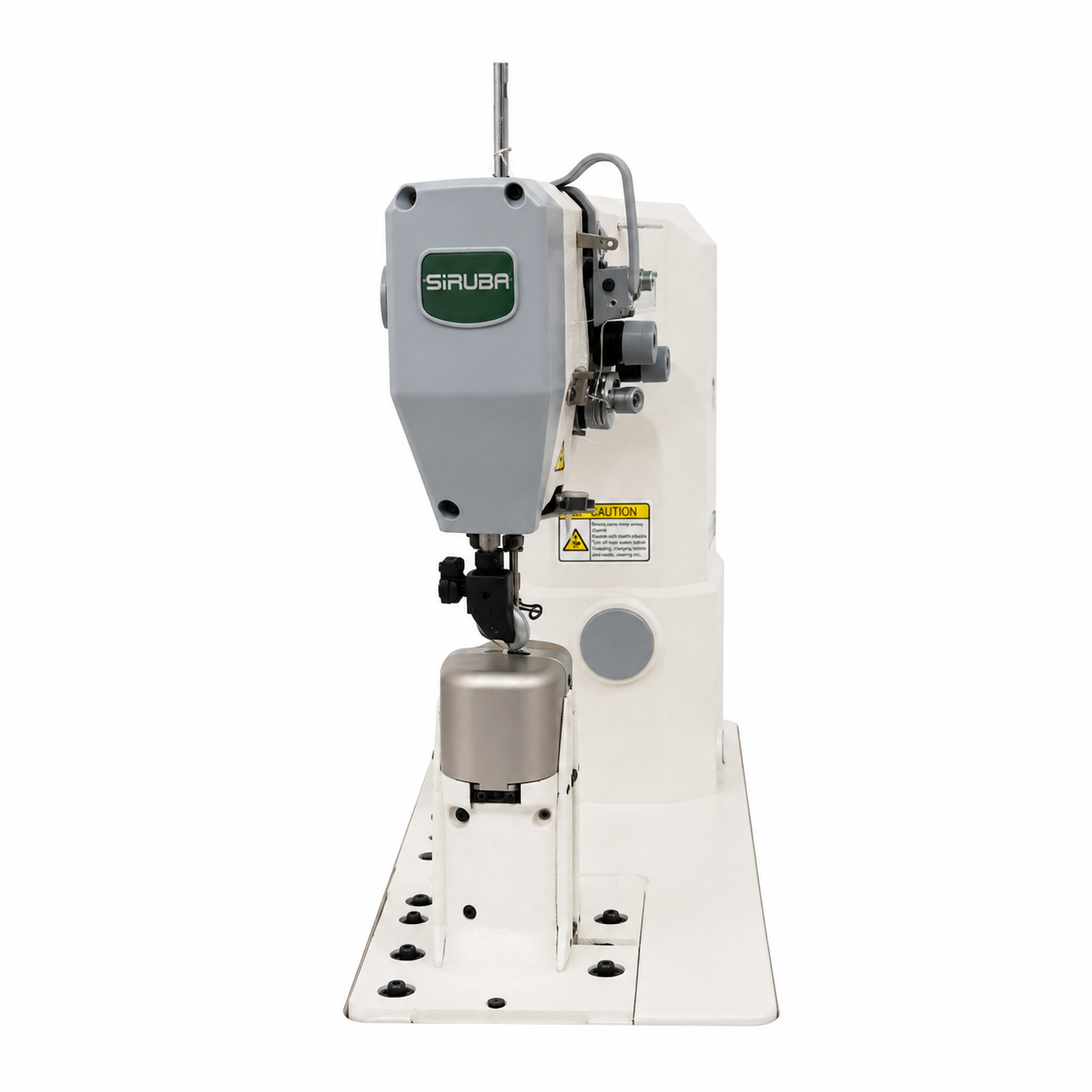 SIRUBA® R728K-224 High-Speed Double Needle Post-Bed Industrial Lockstitch Sewing Machine – Complete with Table & Stand
