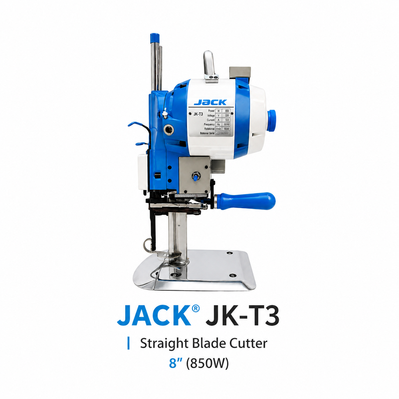 JACK® JK-T3 Straight Blade Cutter Fabric Cutting Machine