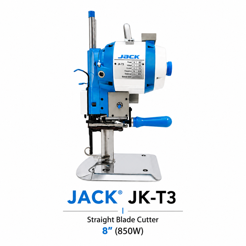 JACK® JK-T3 Straight Blade Cutter Fabric Cutting Machine