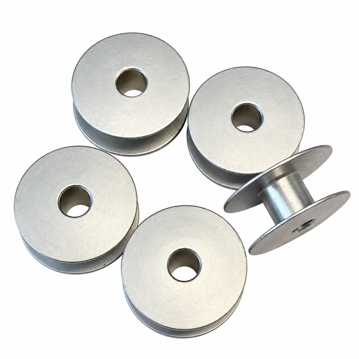 JACK®  5 Bobbins for H2, H6, H7, F5HL & F6HL 2030G Series – Compatible with DSC246V, DSC246V-7, JUKI DNU-1541 & DNU-1541S