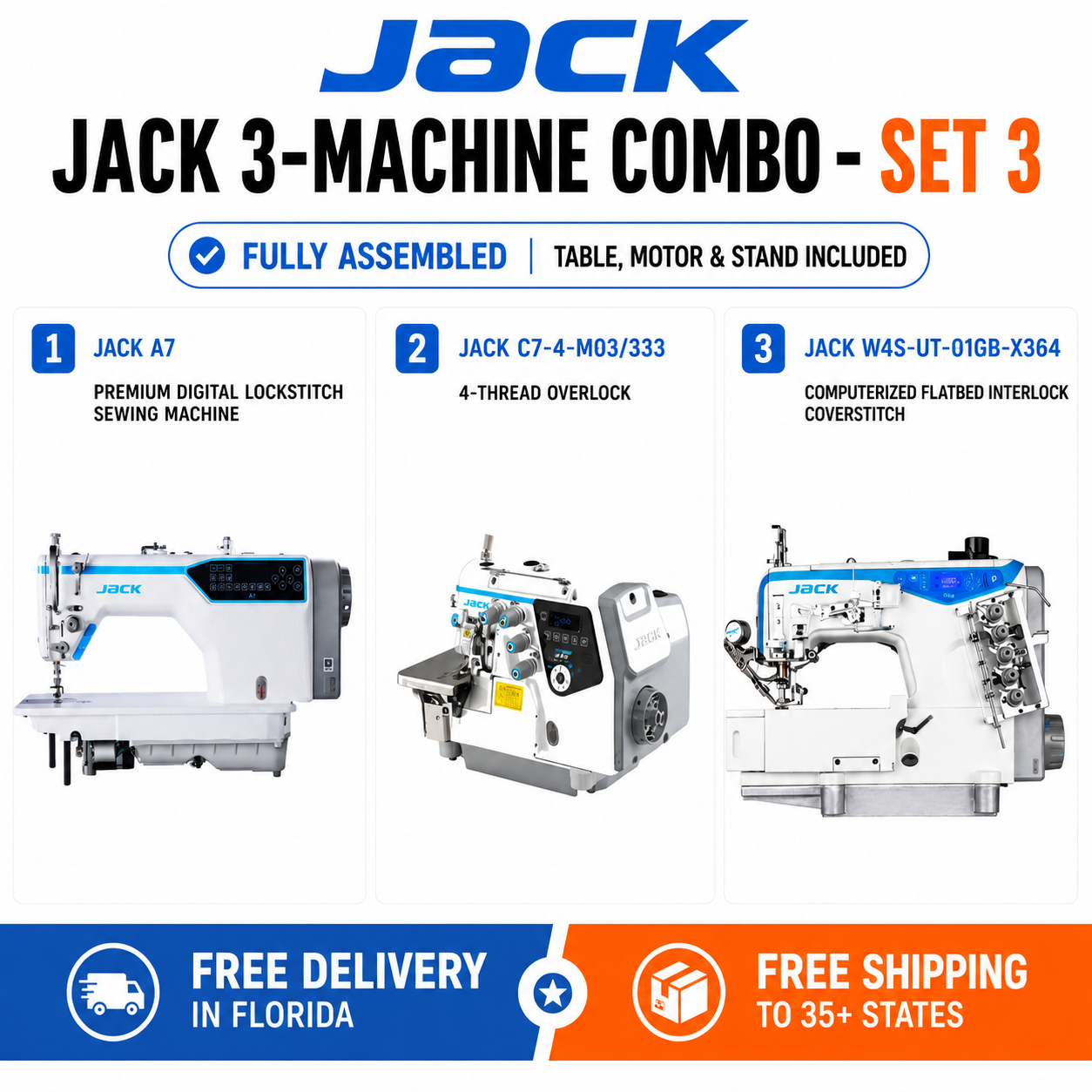 JACK 3-MACHINE COMBO – SET 3