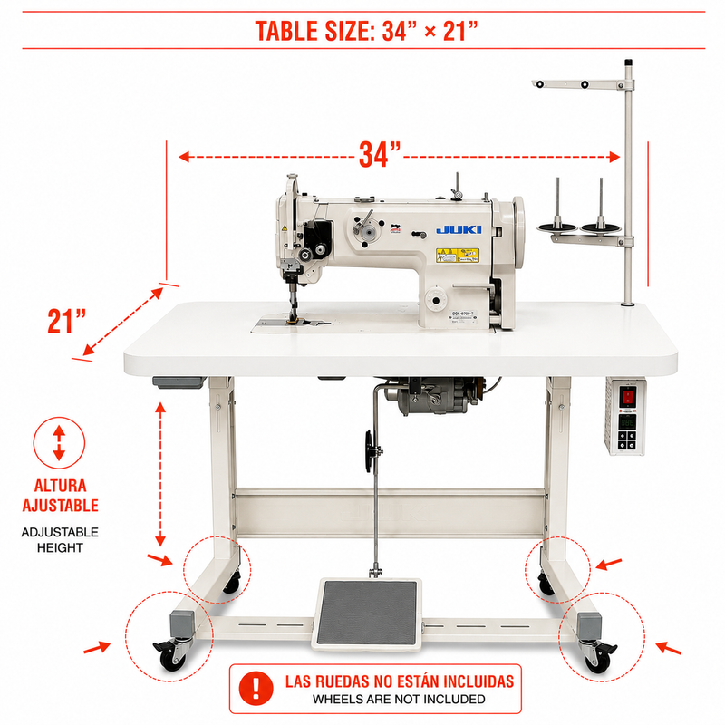 JUKI DNU-1541S — Single Needle Heavy Duty Unison Feed Walking Foot
