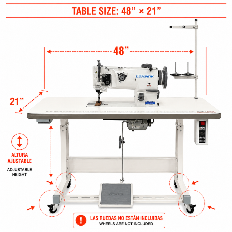 JUKI DNU-1541S — Single Needle Heavy Duty Unison Feed Walking Foot