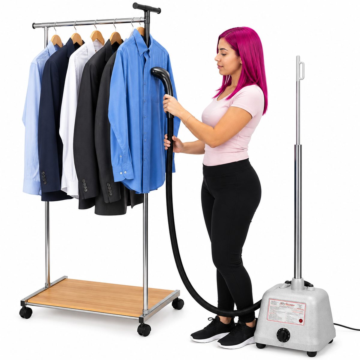 Jiffy® Iron Pro-Line J-4000 Professional Garment Steamer - 1 Gallon / 1500W