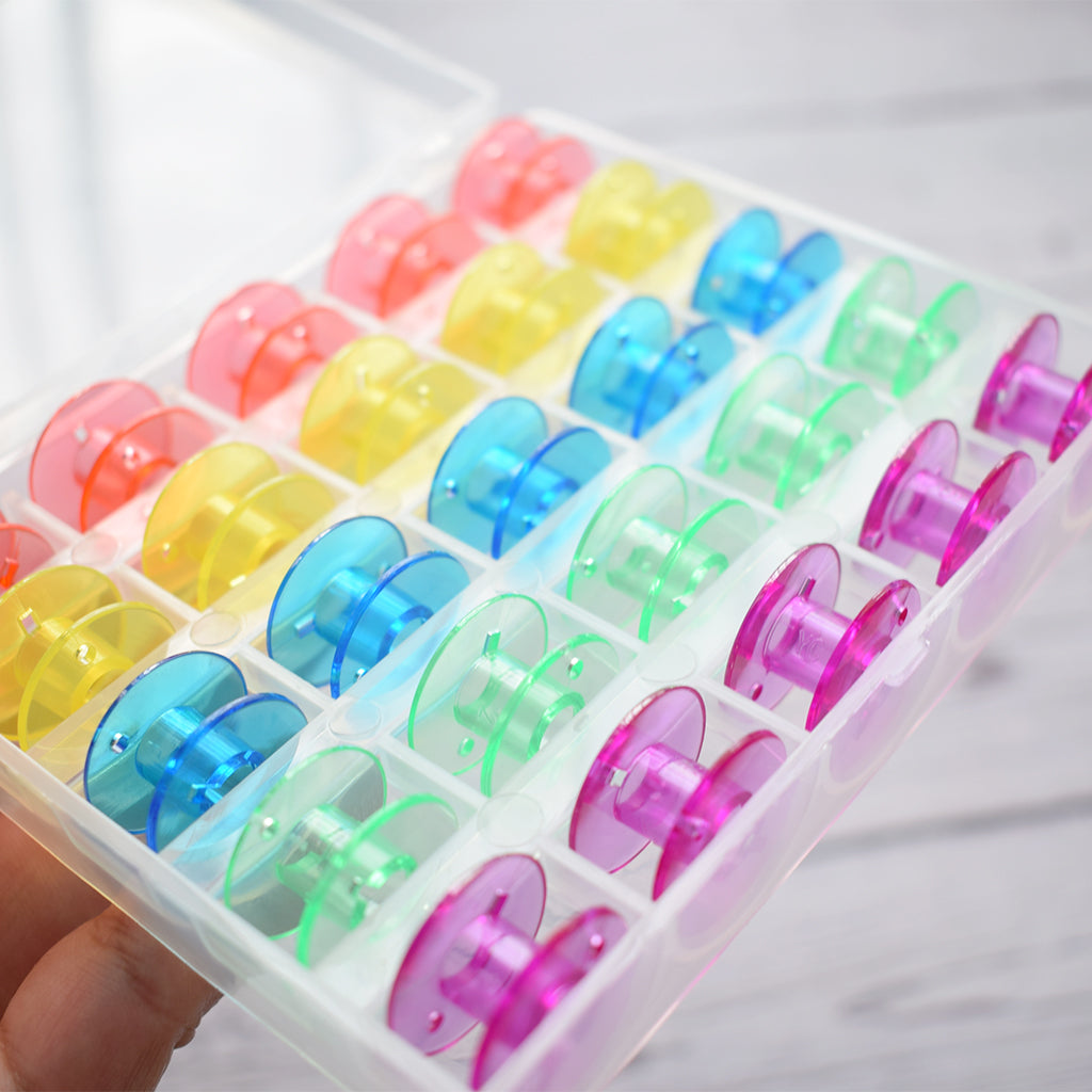 Box of 25 colored reels Geosofia