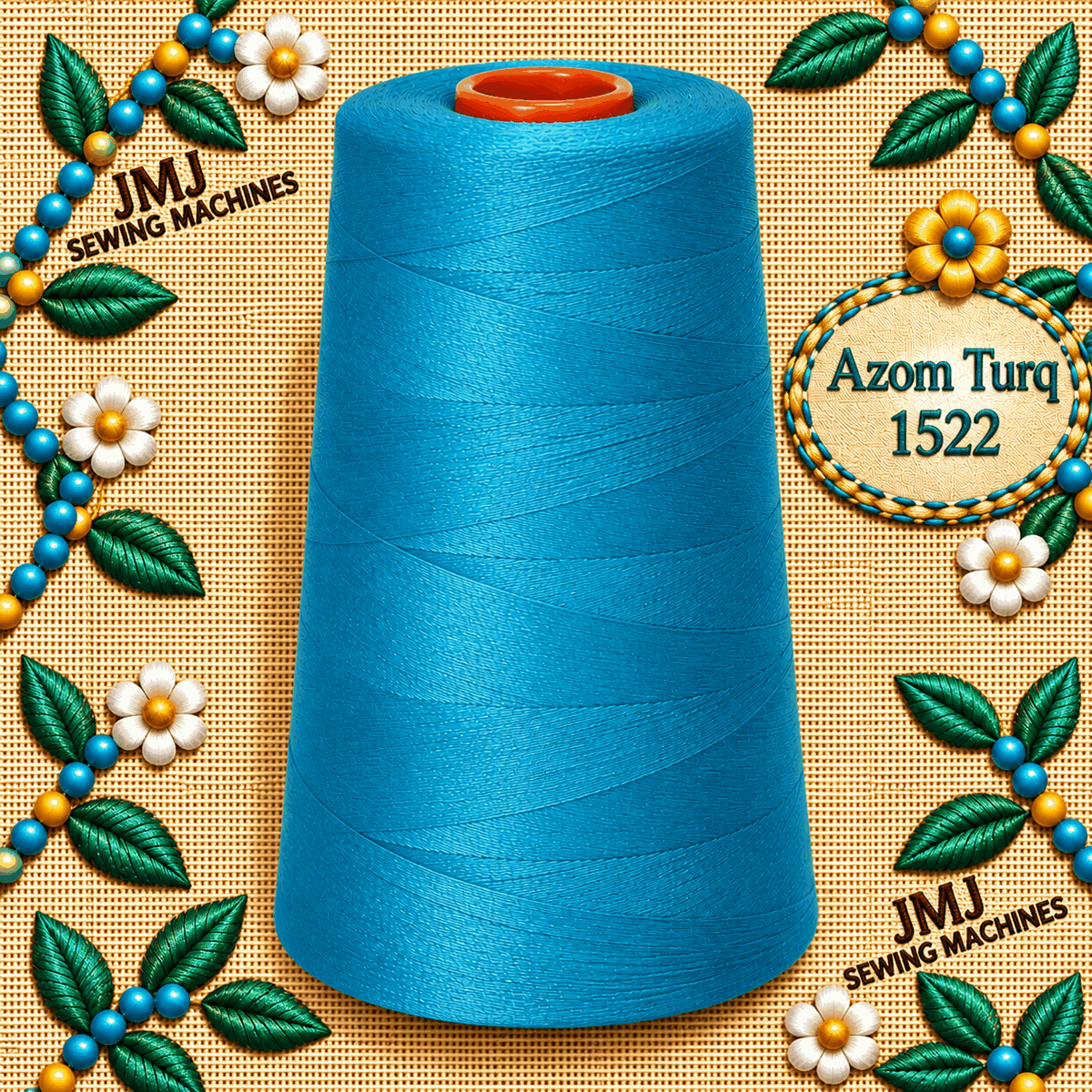 CHAMP Spun® T-27 Polyester Sewing Thread – 6,000 Yards