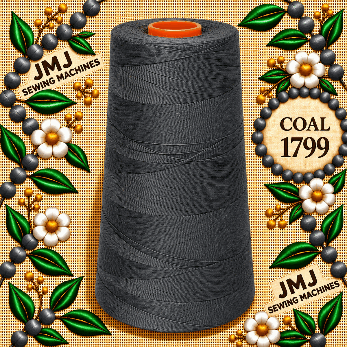CHAMP Spun® T-27 Polyester Sewing Thread – 6,000 Yards